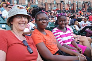 MSC girls and mentors