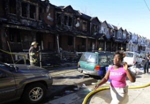 Fatal Row House FIre