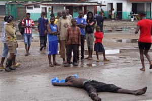 APTOPIX Liberia Ebola