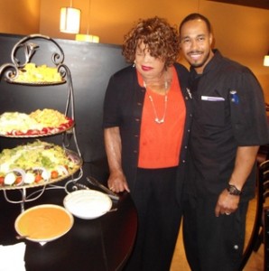 Dante Daniels the owner of Colins Seafood  Grill and MaceoLounge at Valerie Fraling Birthday party 009