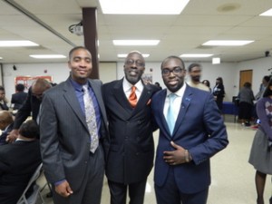 Baltimore ministers Darnell Jeffers Travon Thomas recognize Dr Booth