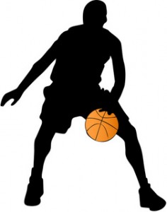 basketball player silhouette