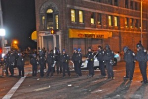 Article-J-West Baltimore Violence-Baltimore Police at Pennsylvania Ave.--Photo8