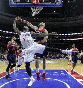 Wizards 76ers Basketball