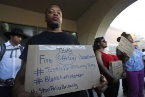 McKinney Police Protest March