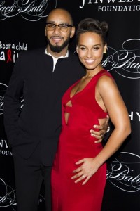 FILE - In this Thursday, Nov. 7, 2013, file photo, Swizz Beatz and Alicia Keys attend Keep a Child Alives 10th Annual Black Ball in New York. Officials say Keys has put her 32-room northern New Jersey home and an adjacent property on the market with an asking price of $14.9 million. The listing agent for the properties said Keys and her husband, Beatz, plan to build a larger home with enough space to house their contemporary art collection. (Photo by Charles Sykes/Invision/AP, File)