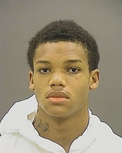 This undated photo provided by the Baltimore Police Department, shows Donte Crawford. Police say the 17-year-old has been charged as an adult with attempted murder in the stabbing of a schoolmate in a Baltimore high school classroom, leaving the other teen critically wounded. (Baltimore Police Department via AP)