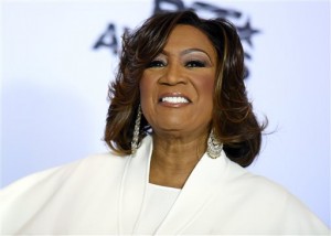 In this June 28, 2015 file photo, singer Patti LaBelle poses in the press room at the BET Awards at the Microsoft Theater in Los Angeles. Labelle and veteran music executive L.A. Reid will be honored at the 2015 BET Honors. The network announced Tuesday, Dec. 15, that filmmaker Lee Daniels, former U.S. Attorney Gen. Eric Holder and businesswoman Mellody Hobson will also receive tributes at the event. The show will take place at the Warner Theatre in Washington on Jan. 23. The special will air Feb. 23. (Photo by Richard Shotwell/Invision/AP, File)
