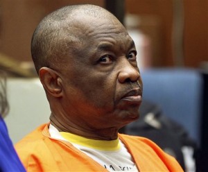 FILE - In this Feb. 6, 2015, file photo, Lonnie David Franklin Jr., appears at a hearing in Los Angeles Superior Court. More than 30 years since the bodies of young women started turning up in alleyways and garbage bins in south Los Angeles, attorneys are set to give opening statements Tuesday, Feb. 16, 2016, in the long-awaited Grim Sleeper trial. Franklin Jr. has pleaded not guilty to killing nine women and a 15-year-old girl from 1985 to 2007 in one of the citys most notorious serial killer cases. (AP Photo/Nick Ut, File)