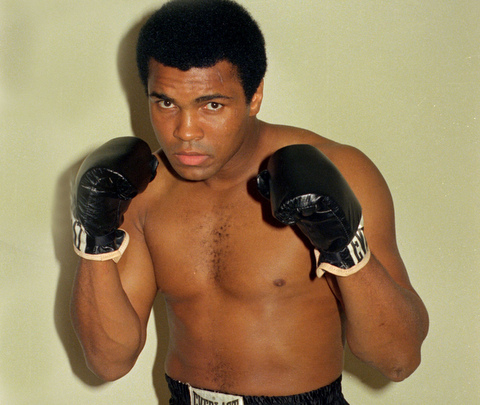 This is an Oct. 9, 1974, file photo showing Muhammad Ali.  Ali, the magnificent heavyweight champion whose fast fists and irrepressible personality transcended sports and captivated the world, has died according to a statement released by his family Friday, June 3, 2016. He was 74. (AP Photo/Ross D. Franklin, File)(AP Photo/FIle)