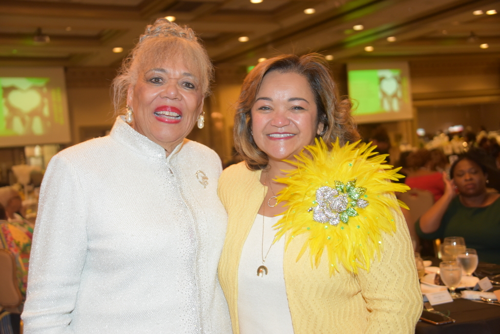 GF Roslyn Smith, GF Dr. Shuana TuckerSims, VP the Links, Inc. AFRO