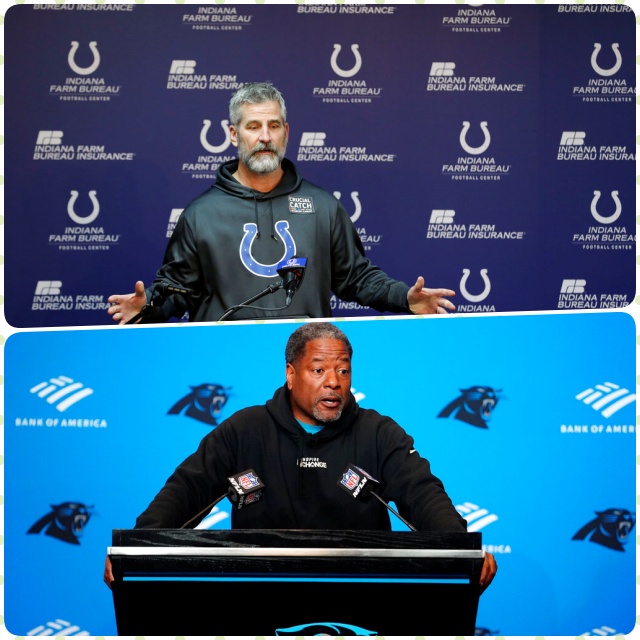 Frank Reich, fired by Colts, named to coach Carolina Panthers
