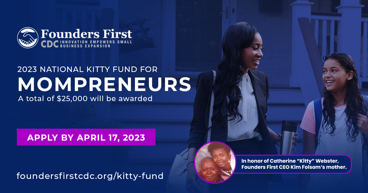 Founders First CDC announces third annual grant for mompreneurs