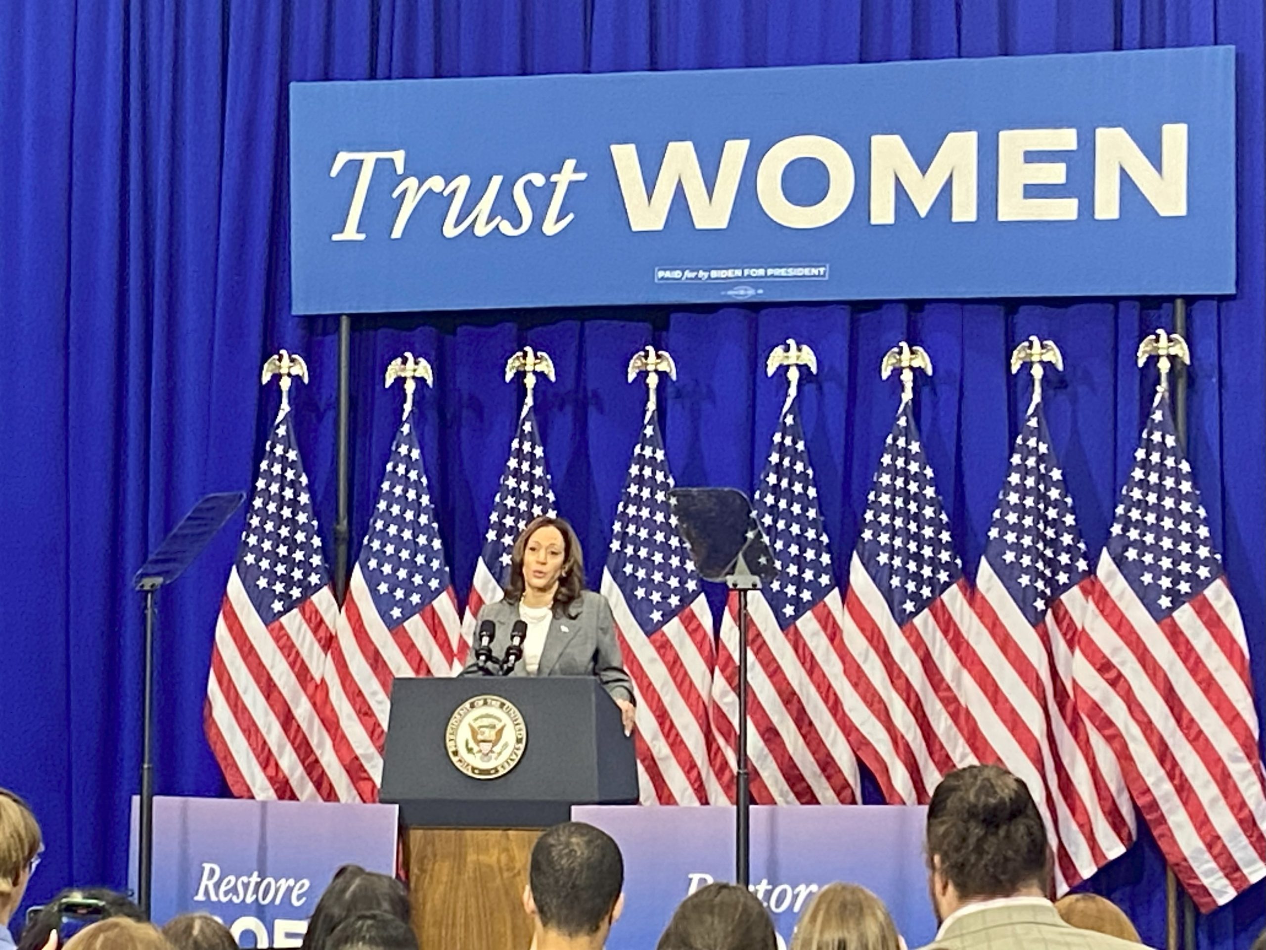 Vice President Kamala Harris Addresses Roe V Wade S Two Year