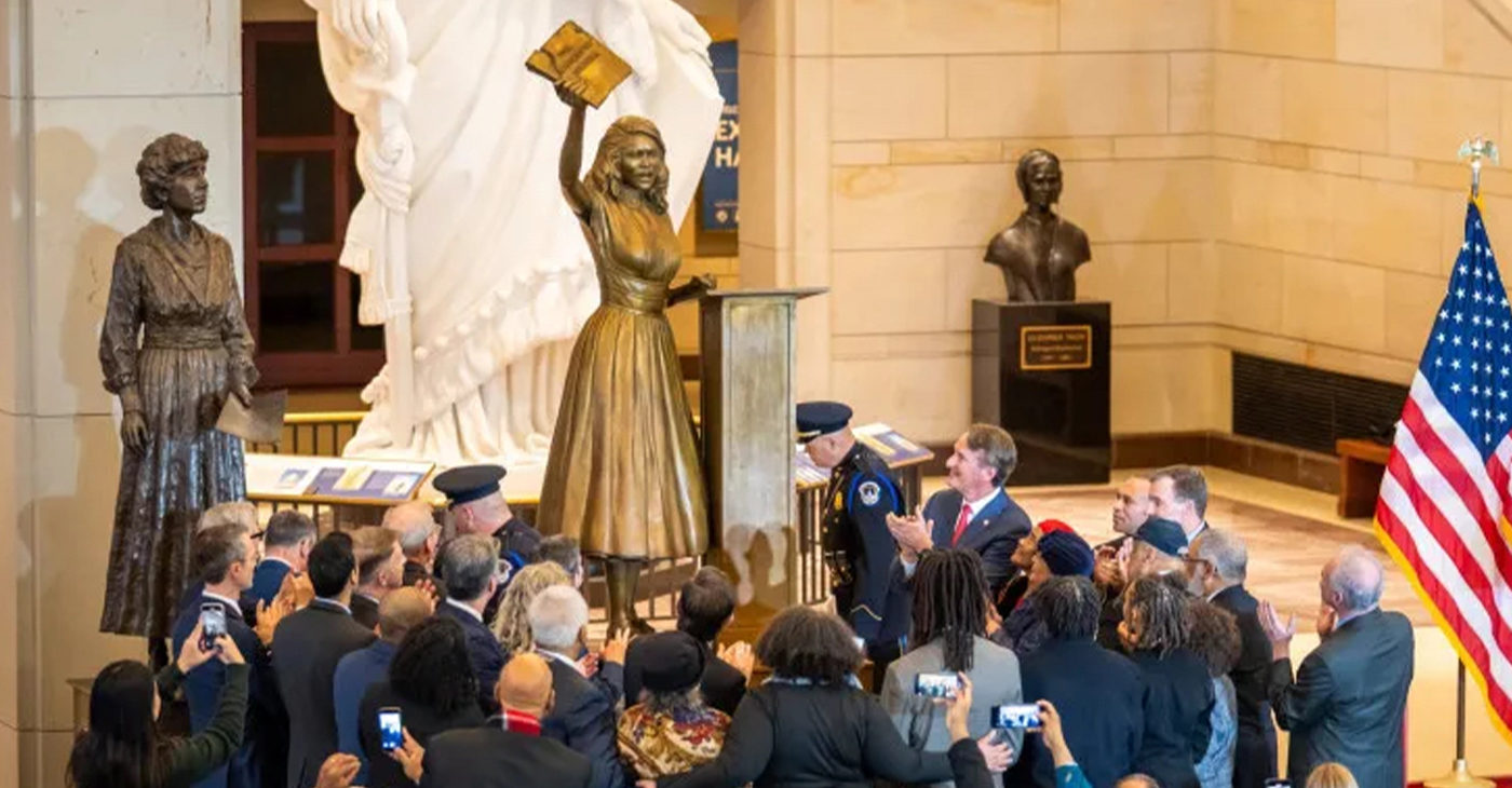 Virginia’s Barbara Johns statue unveiled in U.S. Capitol
