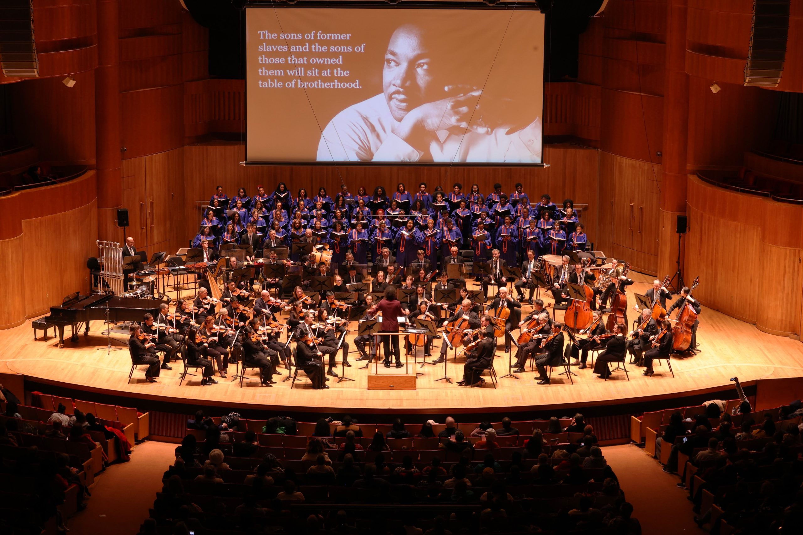 Baltimore Symphony Orchestra, Morgan State University choir honor MLK Day with community concert