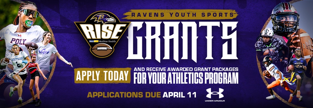 Ravens announce annual Youth Sports Grant