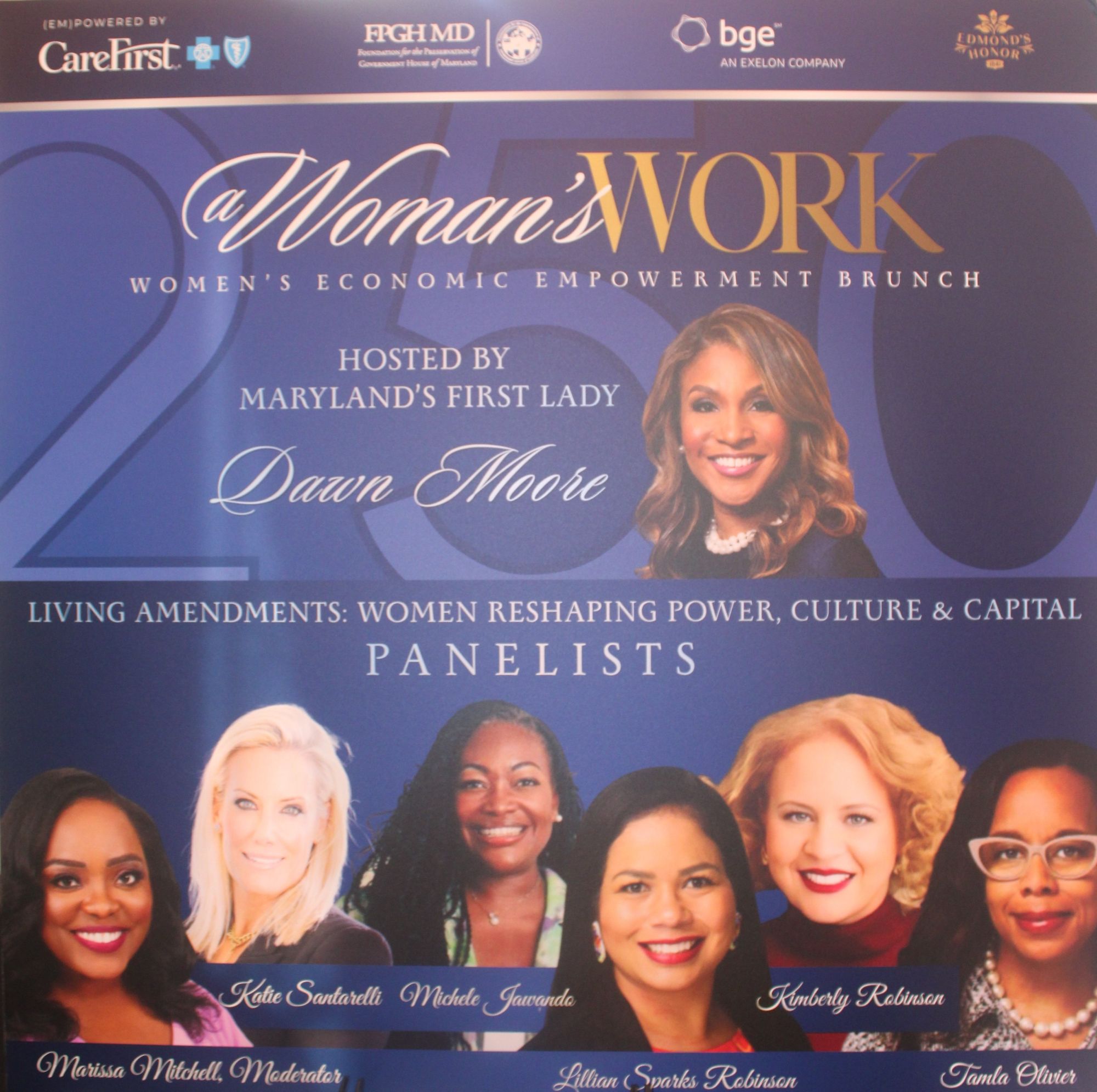 First Lady Dawn Moore hosts third annual ‘A Woman’s Work’ brunch