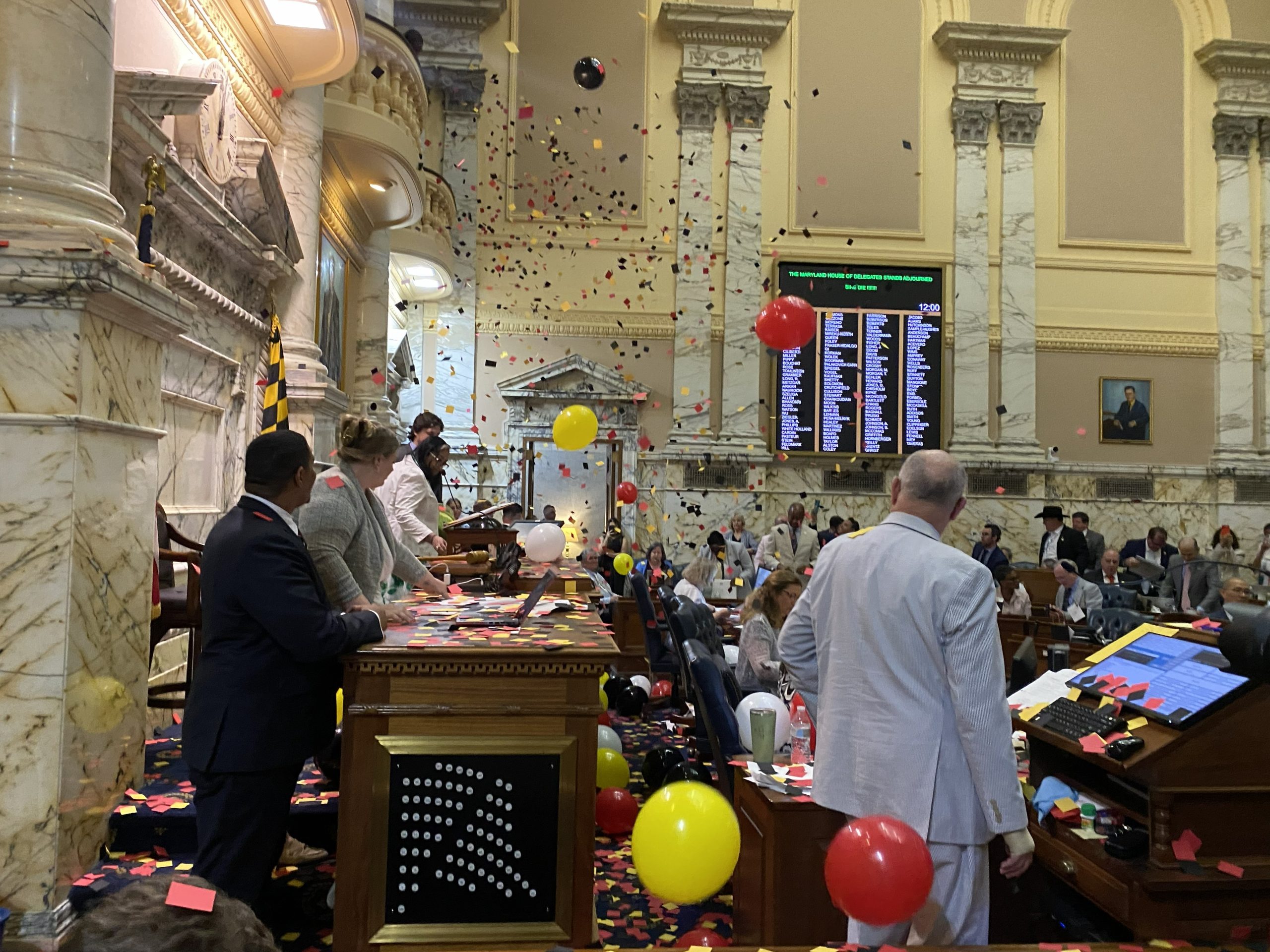 Maryland lawmakers race clock as major bills clear final hurdles