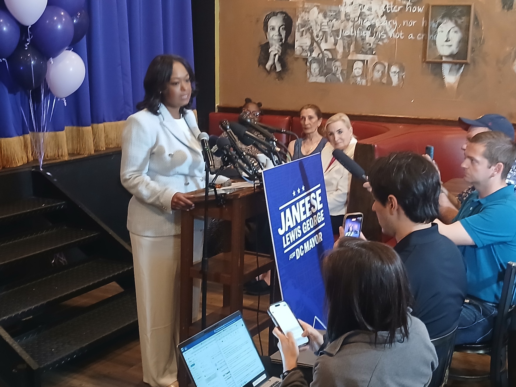 Janesse Lewis George wins decisively in Democratic primary for D.C. mayor      