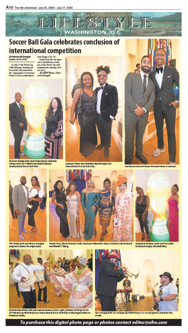 Sophisticated Settings — Lifestyle — July 24, 2026 Soccer Ball Gala celebrates conclusion of international competition