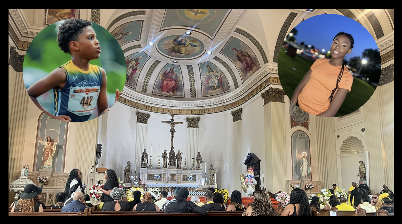Loved ones lay Gigi Myrie and Steve Allen to rest