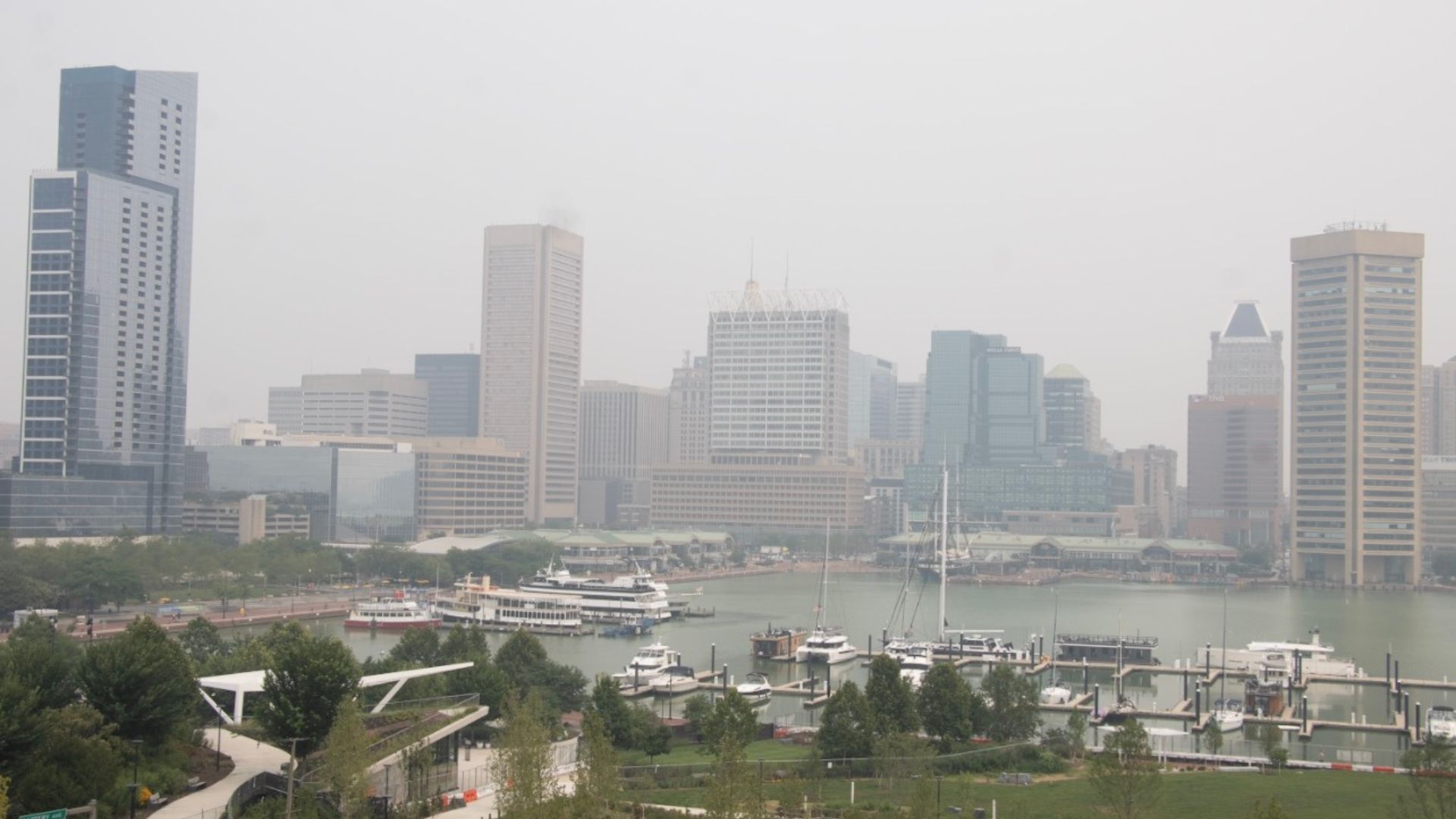 Wildfire smoke threatens air quality, health across Baltimore